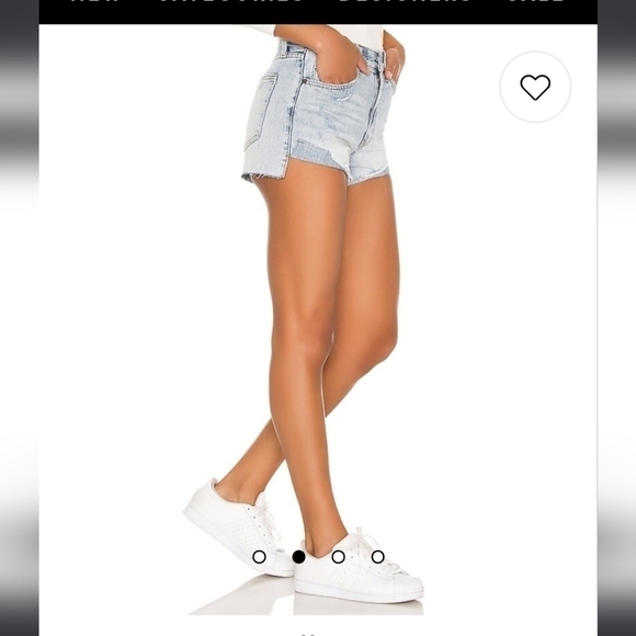 PISTOLA denim Kylee Relaxed high rise shorts in blush pink - Picture 4 of 9